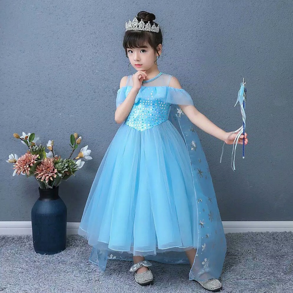 MENARIK gaun pesta anak perempuan umur 3-11 tahun baju princess anak perempuan dress anak perempuan 