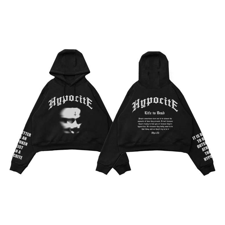 TERPERCAYA HOODIE CROP WHYZ.LTD HOODIE CROP OVERSIZE SWEATER OVERSIZE JAKET OVERSIZE CROP PRIA WANIT