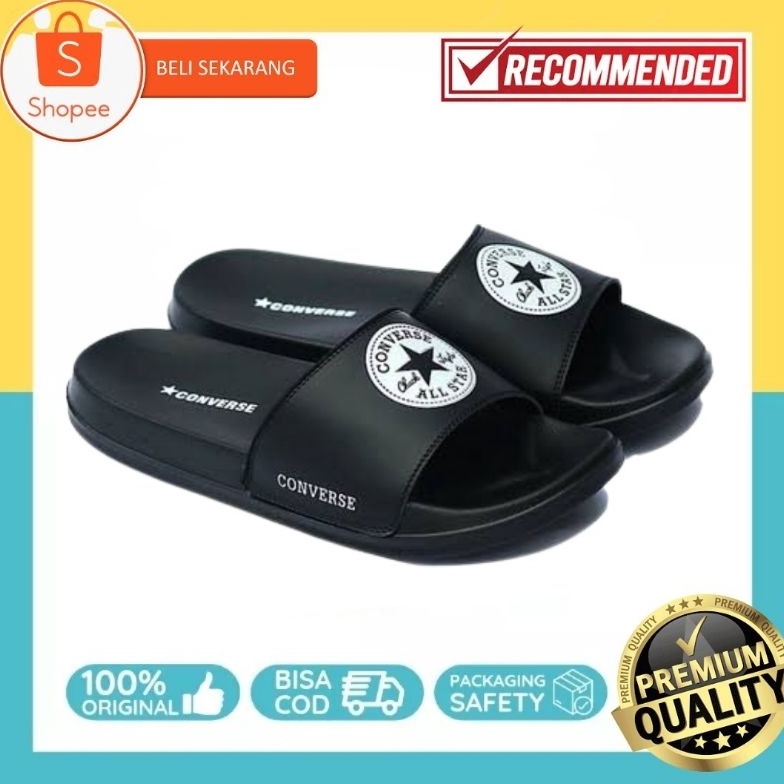 {TT.1Jn23ᴱ} Sandal slop converse original 100% pria wanita unisex anti air