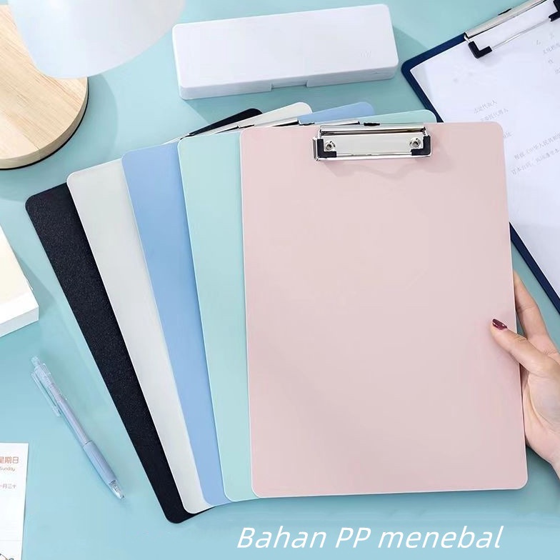 

36 A4-Test board / Clerk's board / Clipboard Uk./papan kalsiboard/Bahan PP menebal ❁Bayar Di Tempat