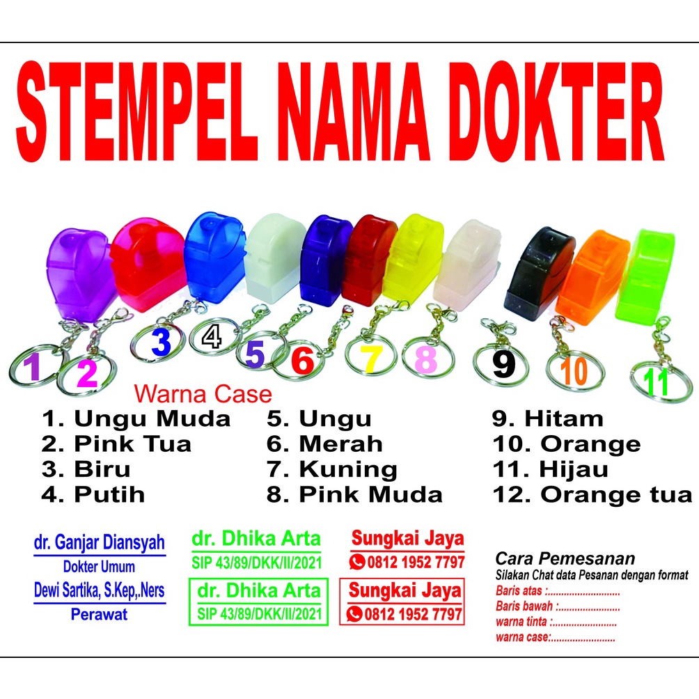 

86 Stempel nama dokter 0gd99