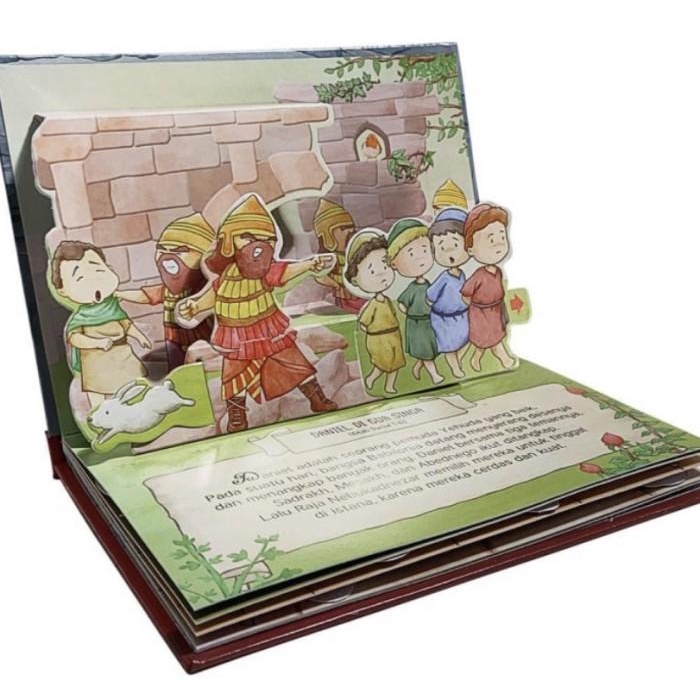 

Pop Up Alkitab Buku Bible Anak Kids Yesus Bahtera Daud