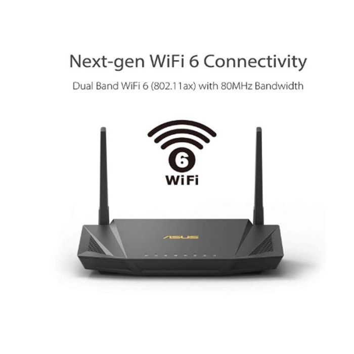 NEW SERIES ASUS RT-AX56U WIFI 6 DUAL-BAND ROUTER AX1800 WITH AIMESH RTAX56U ORIGINAL