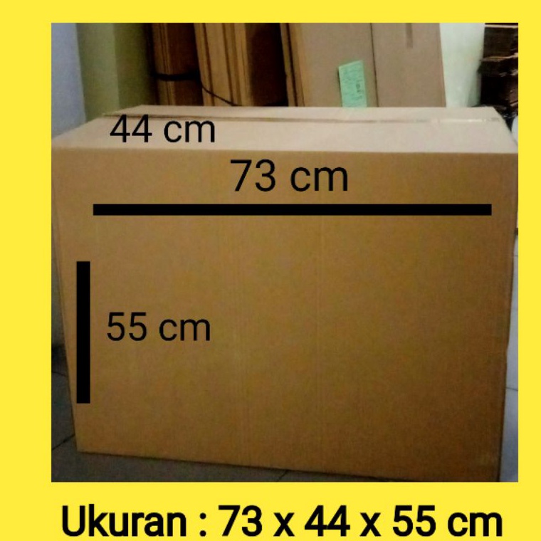 

➠ Kardus box jumbo 73x44x55cm u pindahan rumah dll ←Diskon