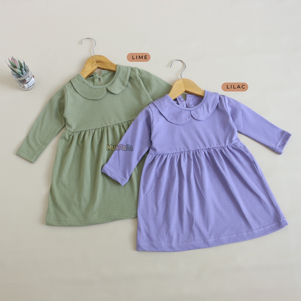 Tunik Anak Martha SML  XL - Dress Panjang Bayi - Dress Panjang Anak - Gamis Bayi - Dress Anak