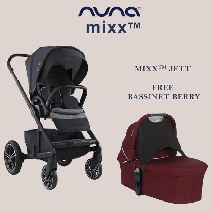 Stroller Nuna Mixx 2 Berry Free Carrycoat