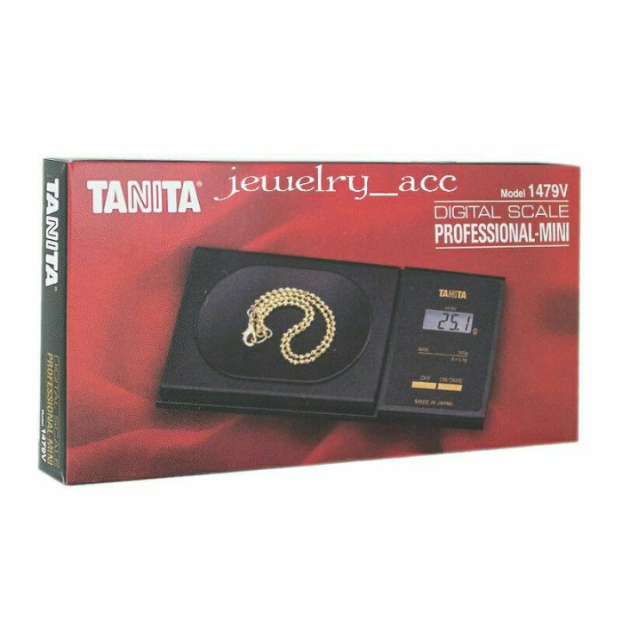TIMBANGAN EMAS DIGITAL 1479V MERK TANITA (120gr - AKURASI 0.1)