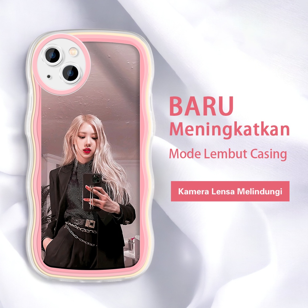 iPhone 14 13 12 Pro Max 14Plus 13 Pro Max NEW INS BLACKPINK ROSÉ ROSE Roseanne Park 박채영 Cool Kor Fas
