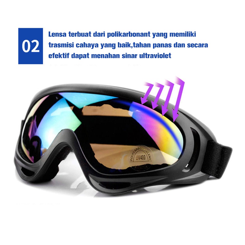 Holiven Kacamata Olahraga X400