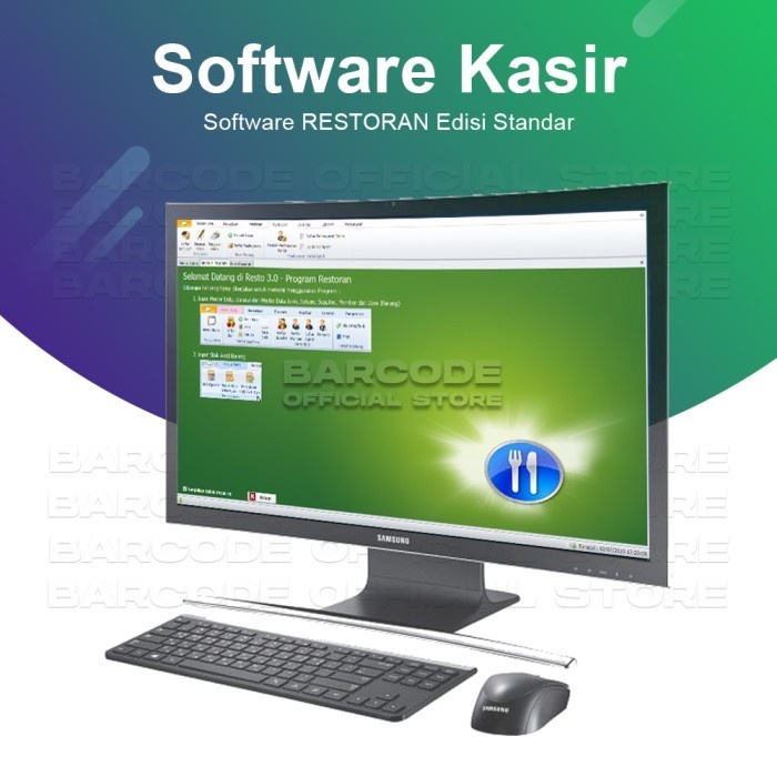 SOFTWARE KASIR RESTO Program Aplikasi Kasir Restoran for Laptop PC
