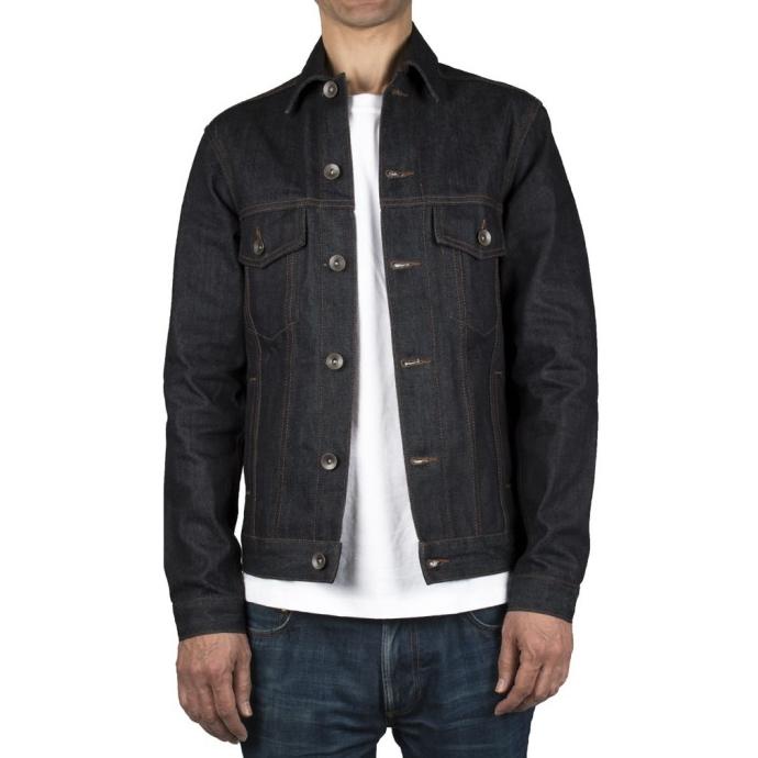 Terbaik Ub901 - The Unbranded Brand 14.5Oz Indigo Selvedge Denim Jacket Berkualitas