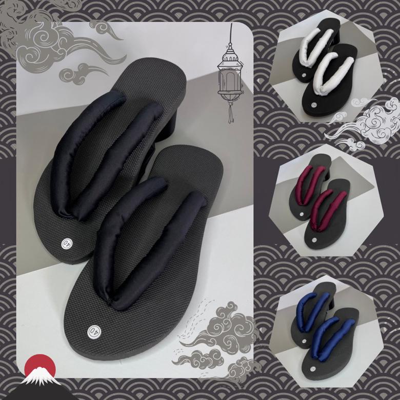 Terbaru Sandal Geta Hitam Cosplay - Sandal Cosplay