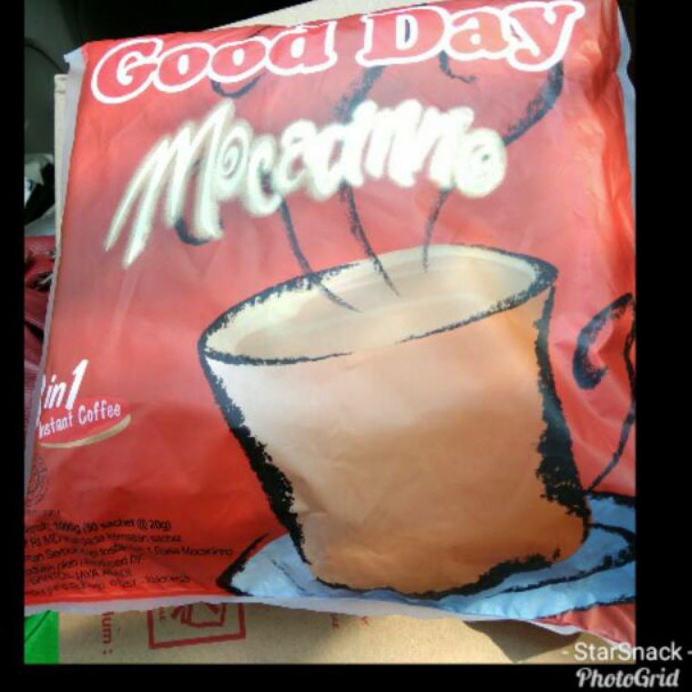 

Modern.. Good Day Mocacino bag isi 50 sachet 80