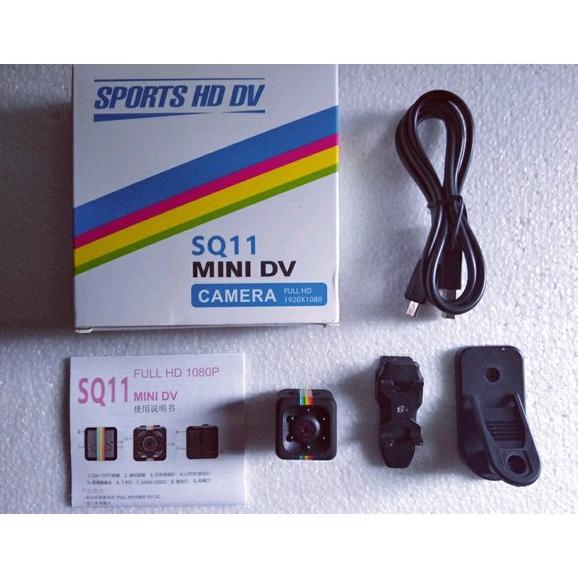 Limited Sq 11 Mini Dv Hd Spy Cam Kamera Kecil Sq11 ( Packing Bubble ) Jl23