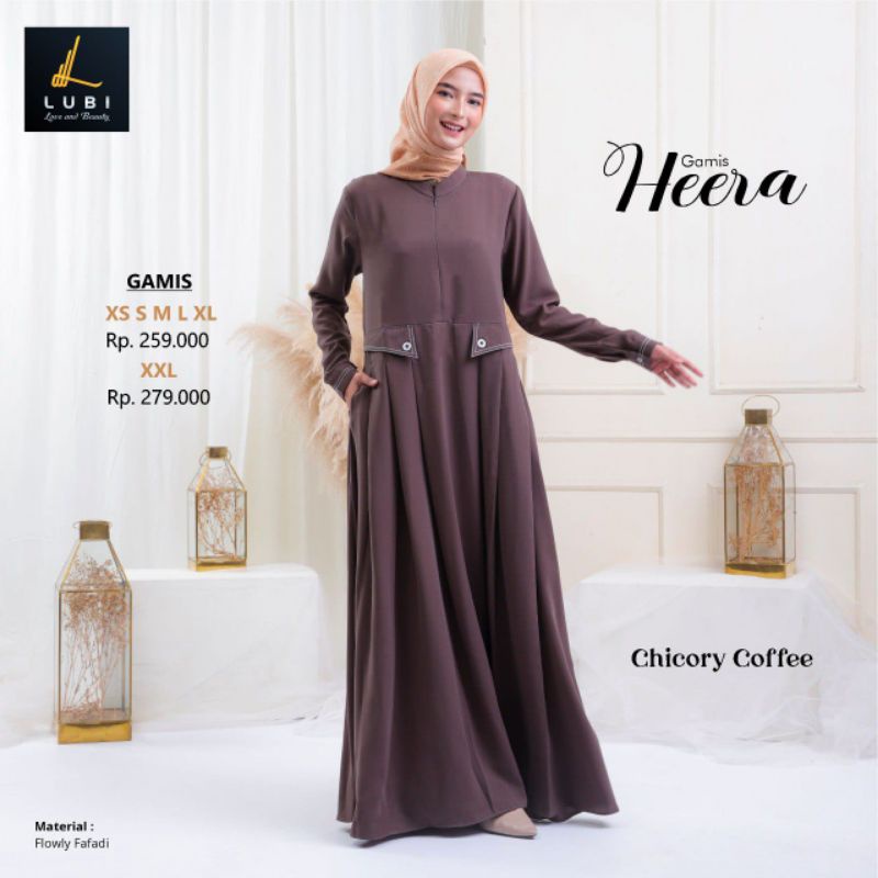 Lubi Heera Dress Lubi Gamis Heera Gamis Polos Dress Polos Gamis Terbaru Dress Terbaru