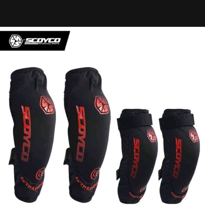Terlaris Decker Kaki Tangan Dekker Lutut Siku Sepeda Motor Mtb Cross Downhill
