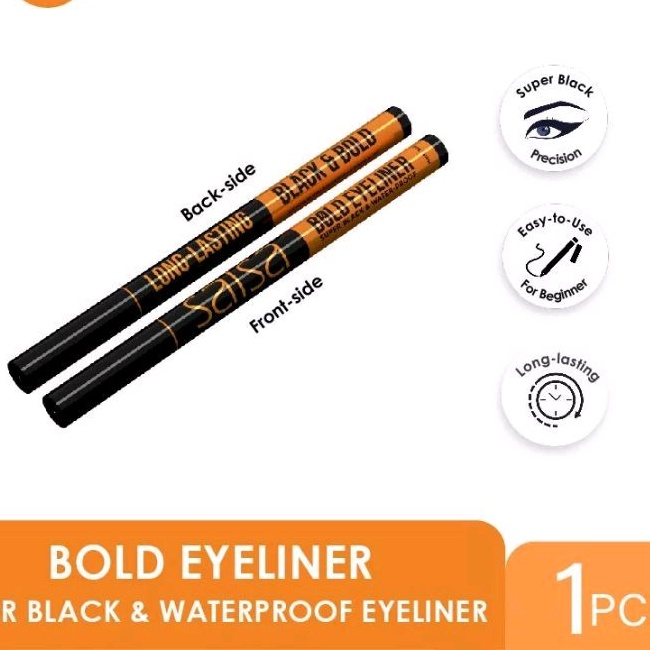 `ღ´ PHINKL `ღ´  Salsa BOLD Eyeliner Spidol big waterproof anti luntur mudah dipakai