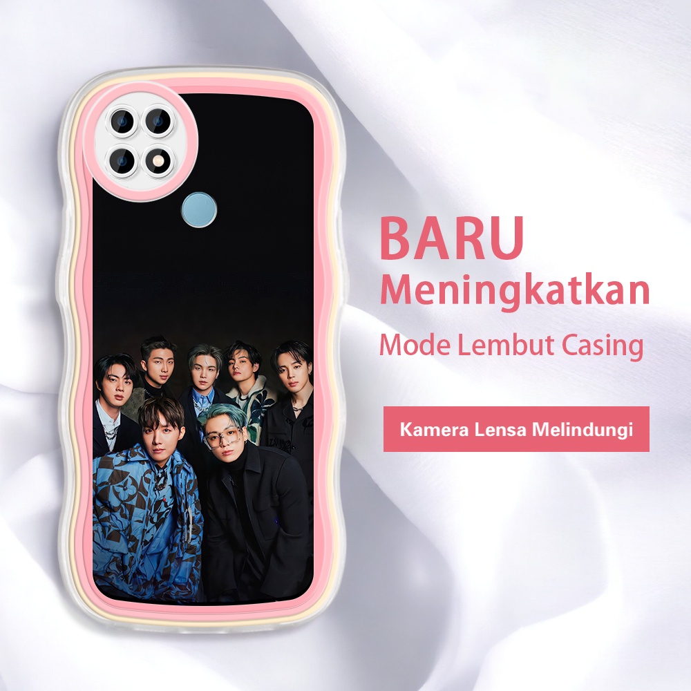 OPPO A33 A31 A15 A17 A16 A15S A16E A16S A16s NEW INS BT21 BTS Cool Kor Fashion Kesing case hp murah 