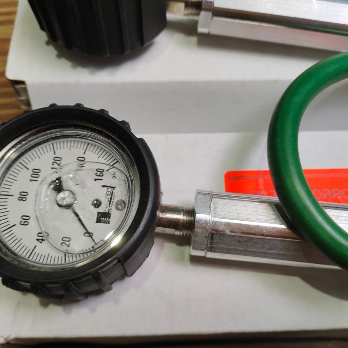 Haltec Ga-300-377 Tyre Pressure Gauge Large Bore Tire Ga 300 377 Baru