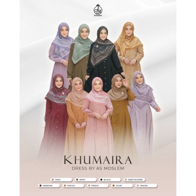 Khumaira Dress by As moslem