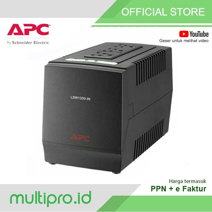 Stabilizer APC 1200VA LSW1200-IND