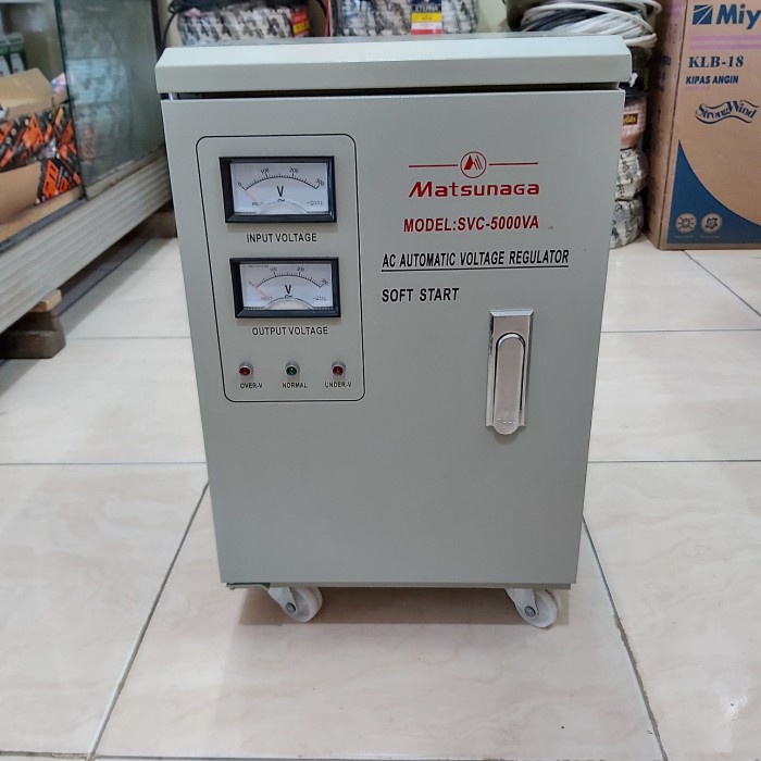 stabilizer listrik MATSUNAGA 5000wat 5000va 5000watt stavol