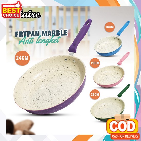 Frypan Iwatani Ceramic Coating- Wajan Frying Pan Ceramic Granite Anti Lengket Tidak Mudah Terkelupas