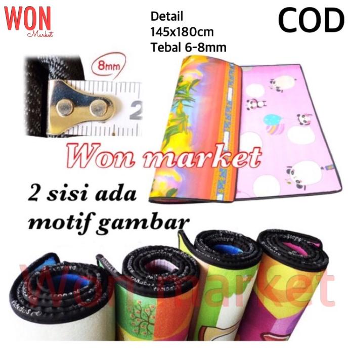 Sale Tikar Karpet Busa Foam | 145X180 | Karpet Anak | Karpet Ruang Tamu