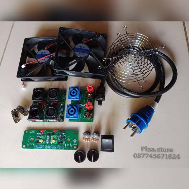 ANA777 Aksesoris lengkap untuk box N9000 P9000 N7000 PCX 3 aksesoris komplit box power amplifier N90