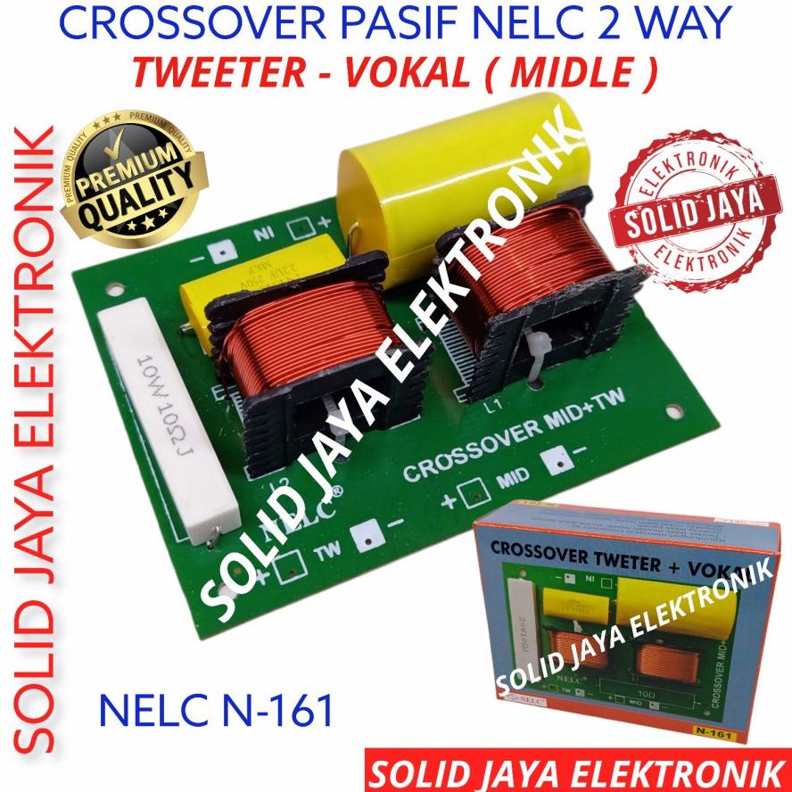 Update Kit Crossover 2 Way Tweeter + Vokal N-161 Crossover Pasif 2 Way Crossover Crosover Crosofer C