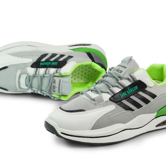 NAI623 Sepatu Sneakers Olah Raga Import Pria Wanita Gaxing Strip Guo CHao De.co J-14 Terbaru 2023 Se