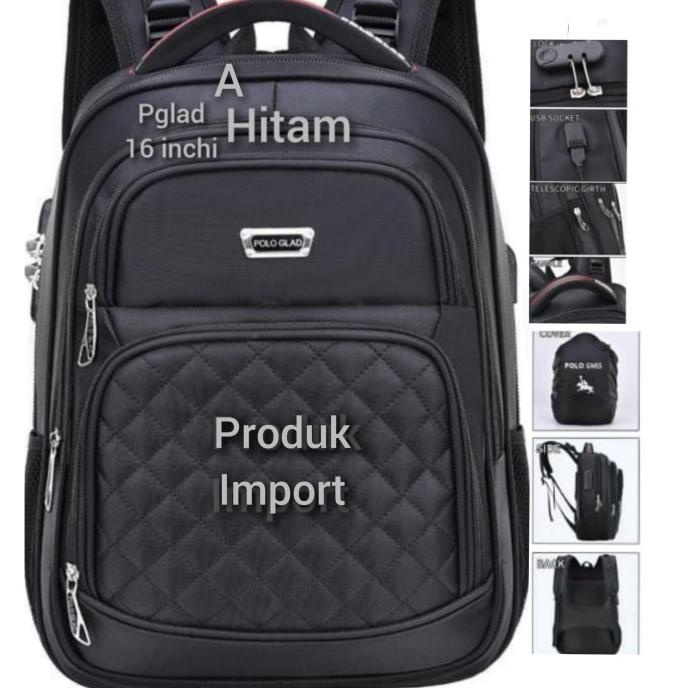 Tas Ransel Polo Pria / Wanita