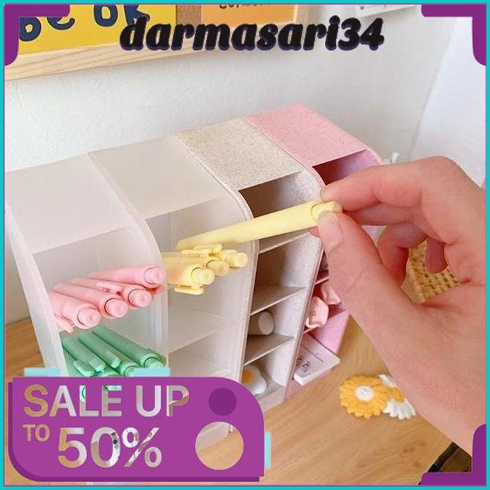

TEMPAT PENSIL STATIONERY MEJA BELAJAR DESKTOP PEN HOLDER STORAGE TERMURAH