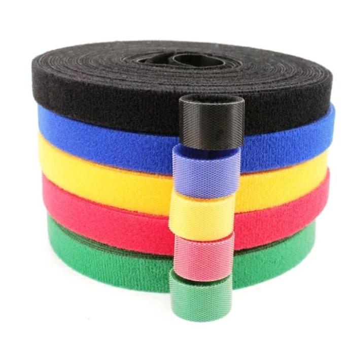 

paling diminati] Velcro Cable Ties Organizer Nilon Perekat Pengikat Kabel Data Earphone