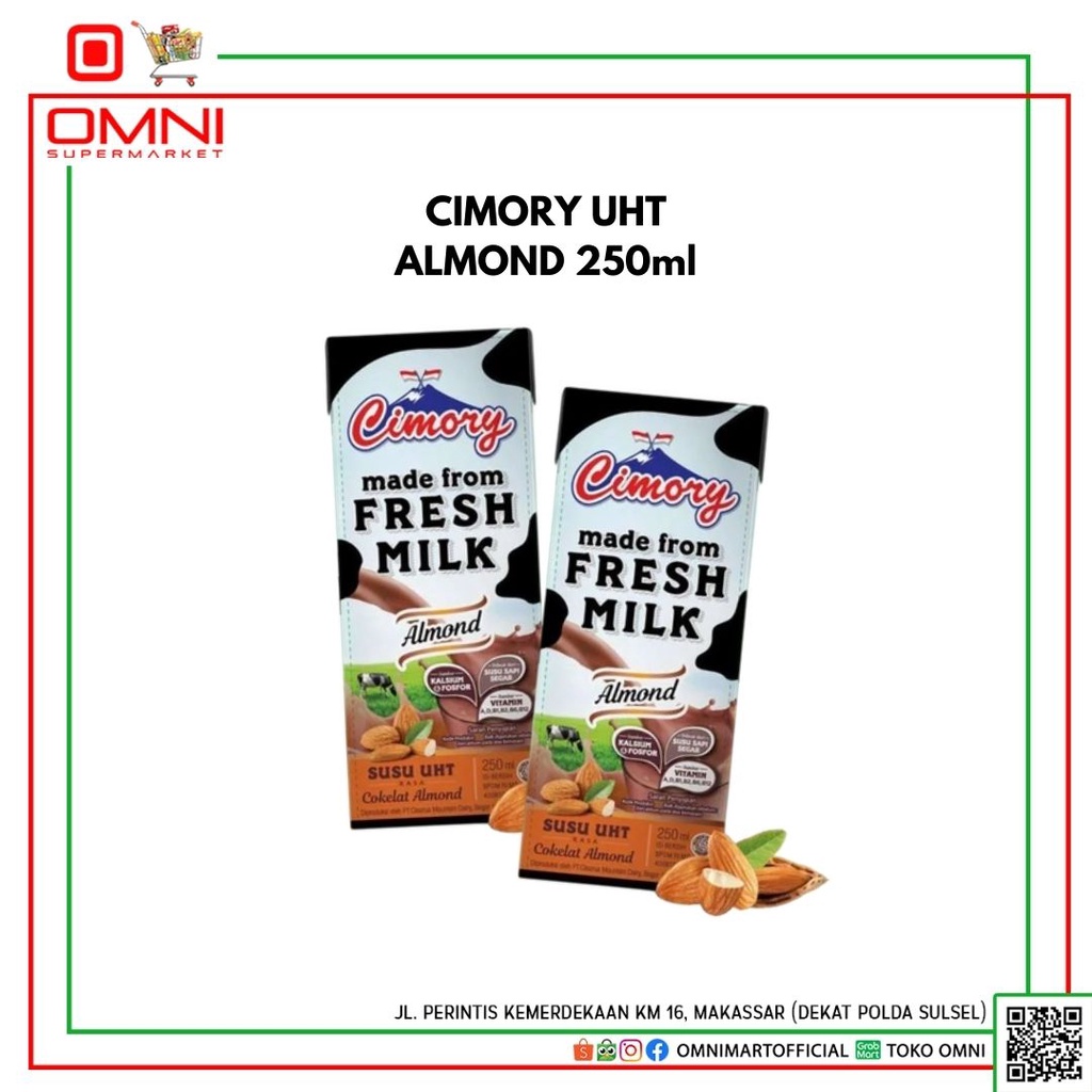 

SUSU CIMORY UHT ALMOND 250ml