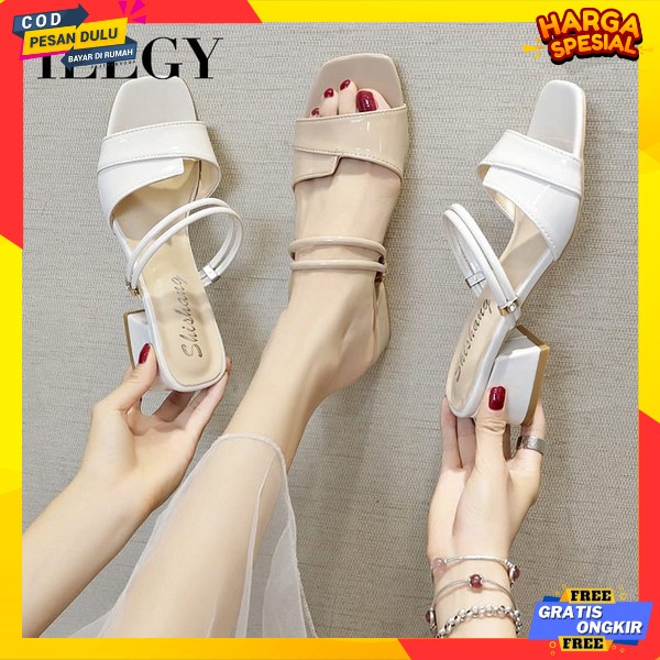 Heels Kerja Kantor Dan Kondangan High Heels Remaja Wanita Kekinian Hils Kantoran Highils Terbaru Mew