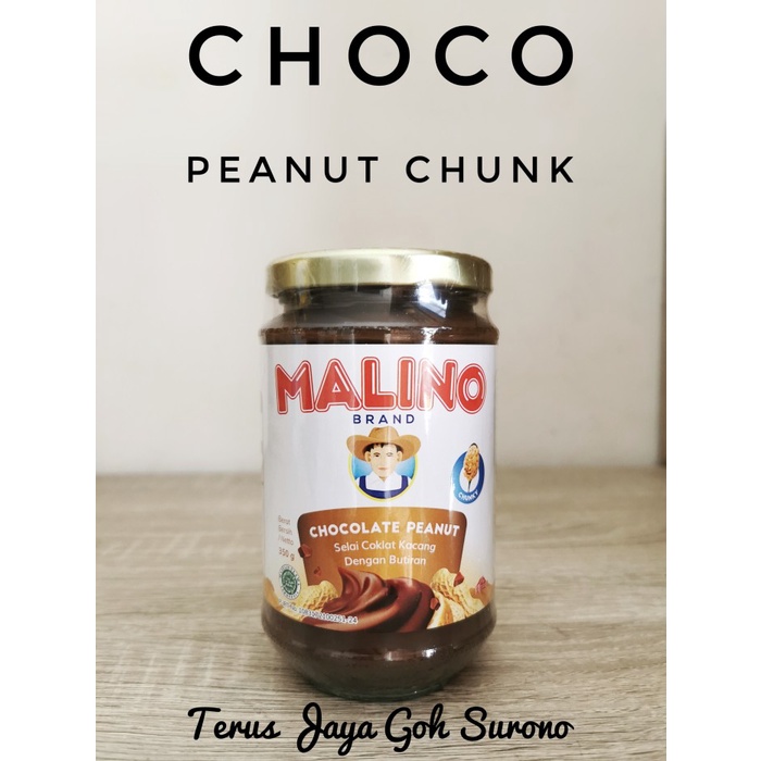 

Malino Chocolate Peanut Jam Selai Kacang Cokelat