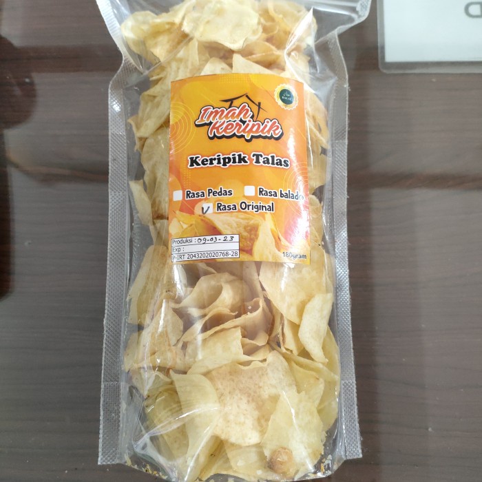 

Imah Kripik Talas rasa Original