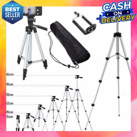 Terlaris Terbaru 2023 Tongsis Hp Vlog Murah Bluetooth Digital Blue Lampu 1,5 Meter+Led 2 Meter Profe