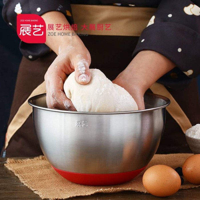 

Zoe Stainless Mixing Bowl 20x12cm / Panci Kocok Adonan Kue