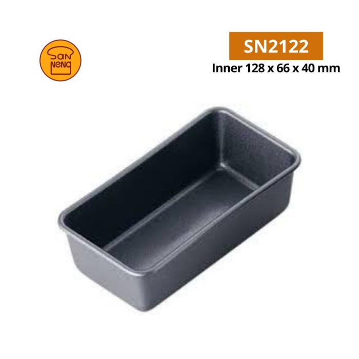 

SN2122 - Cake Mould / Loaf Pan Double Sides Non-stick 12.8x6.6cm