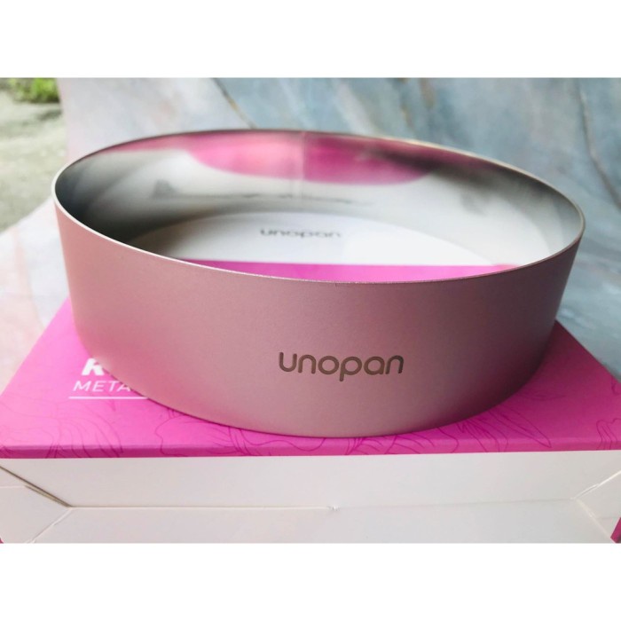 

Unopan UN27104 - 20cm Round Ring (Metallic Rose) / Cheese Cake 20cm