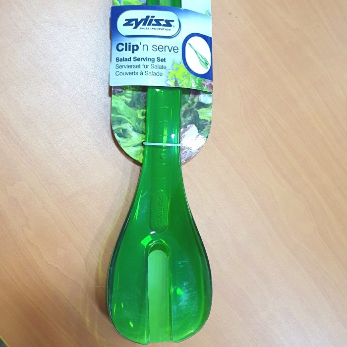 

Zyliss Clip & Serve Salad Serving Panjang 32cm