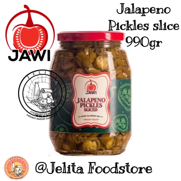 

Jawi Jalapeno slice 950gr