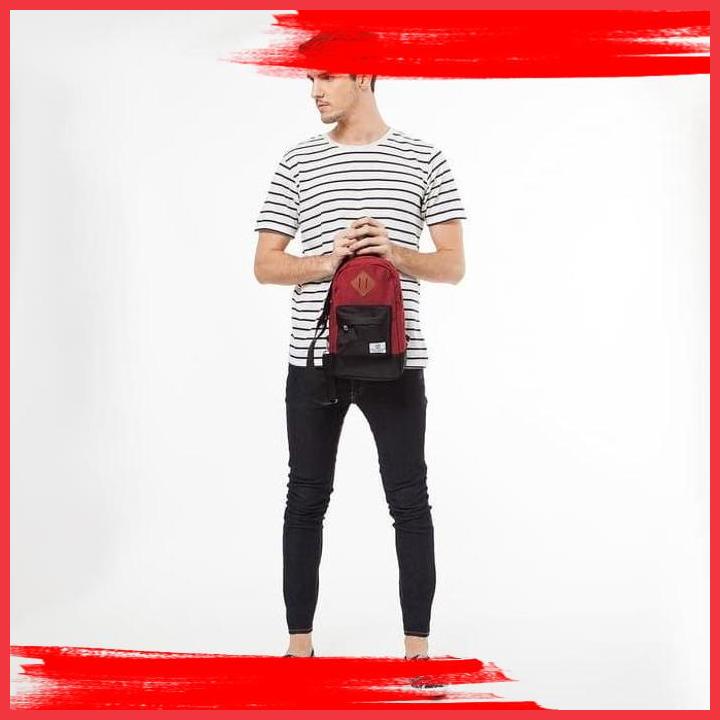 

(MLI) BAGS SPECIAL SHOULDER BAG S4 SLING BACKPACK EVERYDAY PARTNER - MERAH