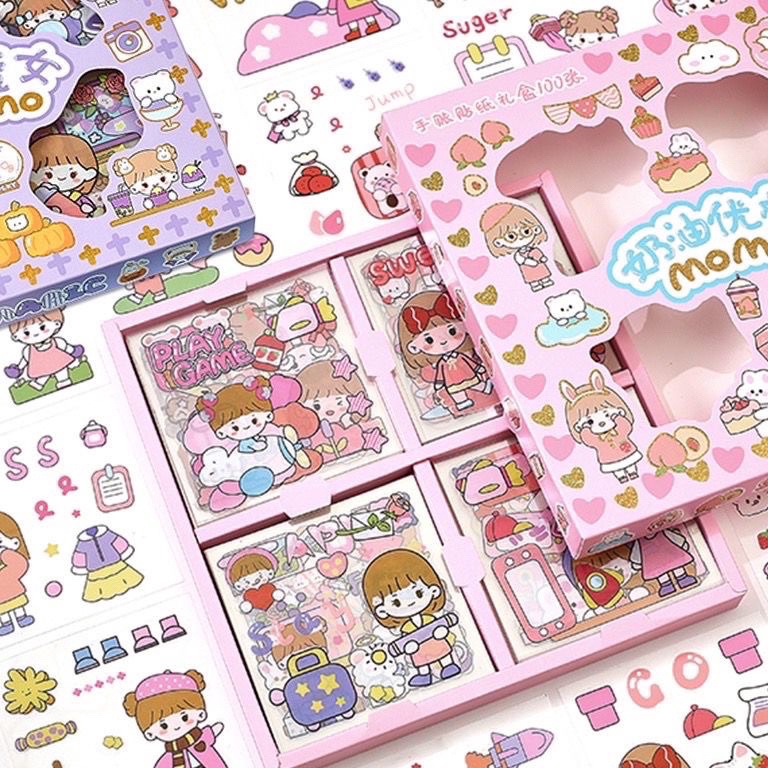 

[PRODUK-RKNDV84] STIKER MOMO ISI 100pc KEMASAN BOX REAdY STCOK Terbaru ♪ヽ(