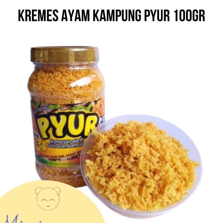 

XNJS4976㊢ Kremesan / Kremes Ayam Kampung Pyur / Pendamping Lauk Anti GTM ☘