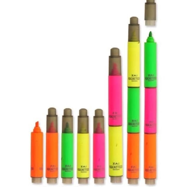 

[KODE M00LW] HIGHLIGHTER TERLARIS ZEBRA ROCKETEER/ HIGHLIGHTER / TERMURAH