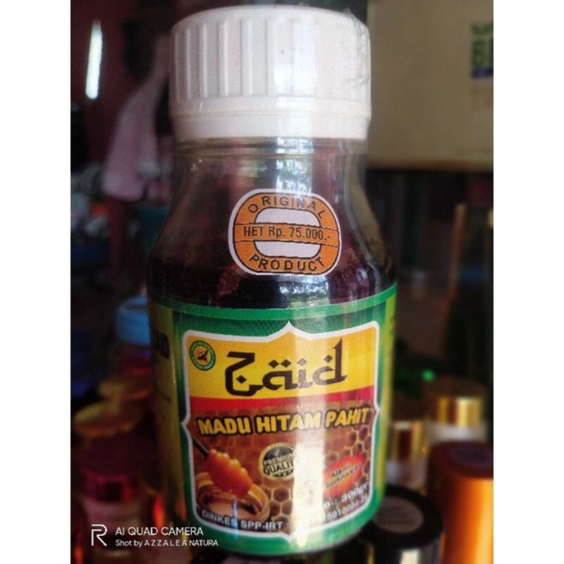 

MADU HITAM PAHIT ZAID PLUS SAMBILOTO PROPOLIS