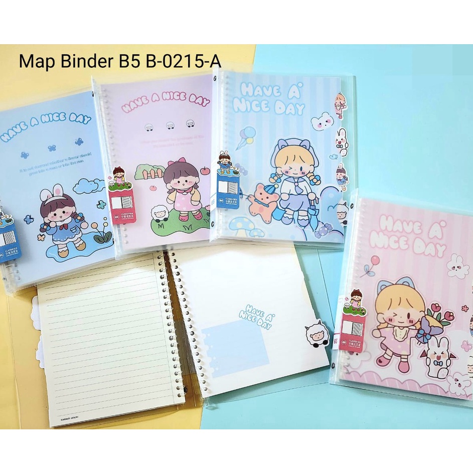 

sl✢Ready✼➾ BINDER A5 atau B5 ANAK TRANSPARANT + ISI B96